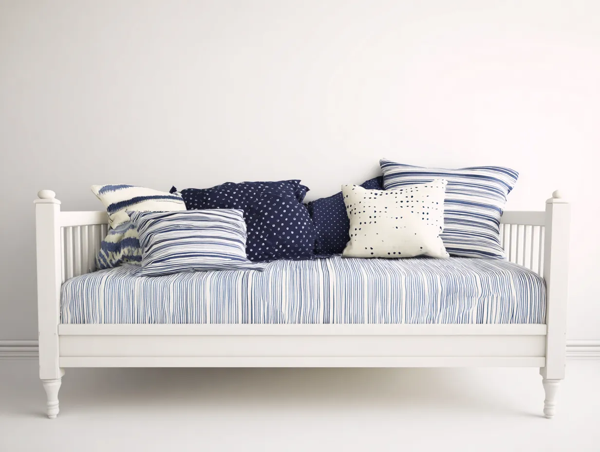 Sofás cama de madera 200x90x85 cm - blanco - diseño clásico-Sofaupshop