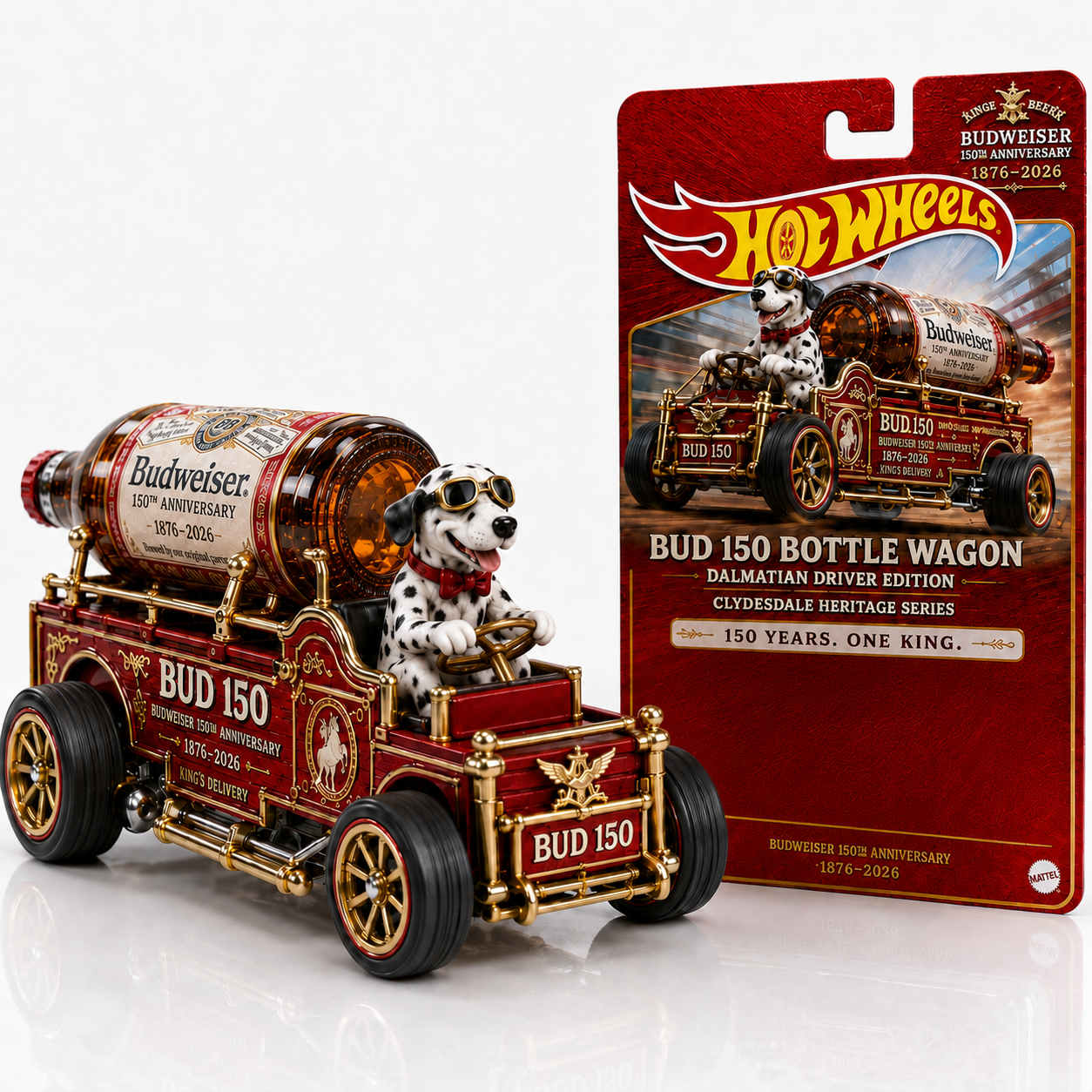 Hot Wheels King’s Delivery Budweiser Heritage Series