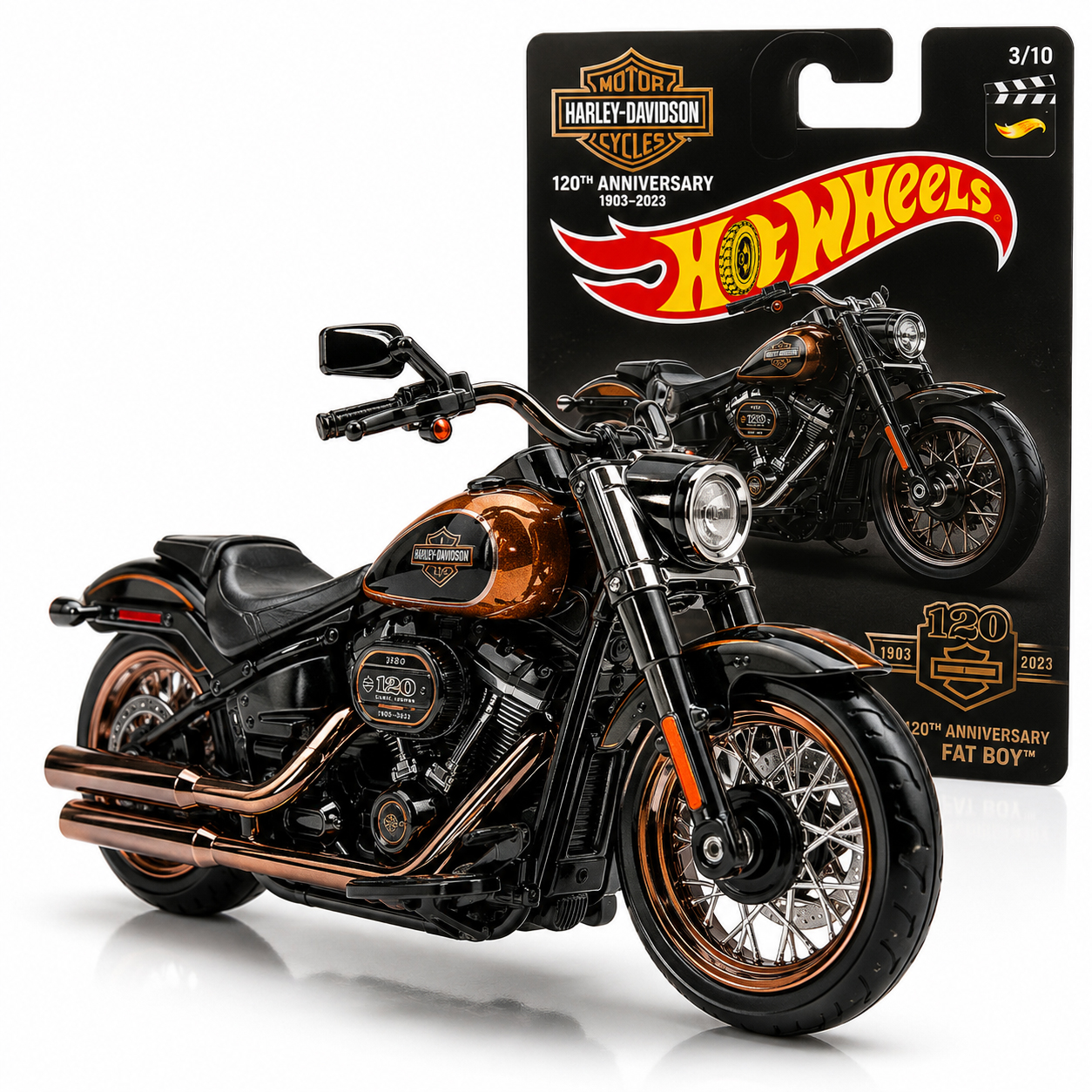 Harley-Davidson 120th Anniversary Hot Wheels Fat Boy