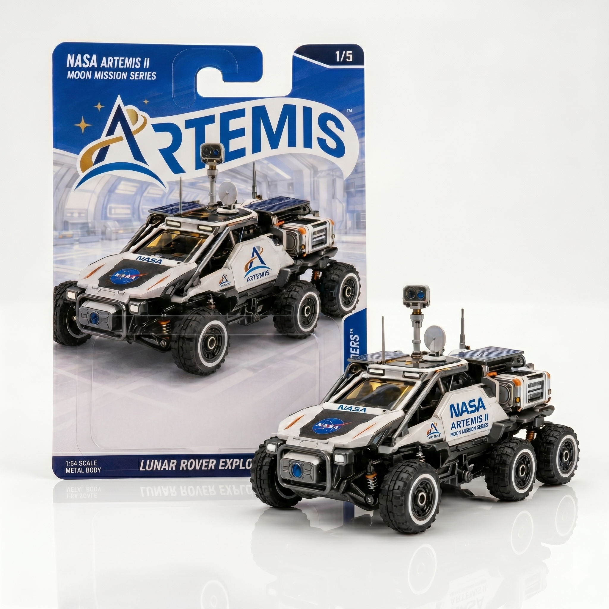 NASA Artemis II Lunar Rover Explorer Hot Wheels Collector Edition