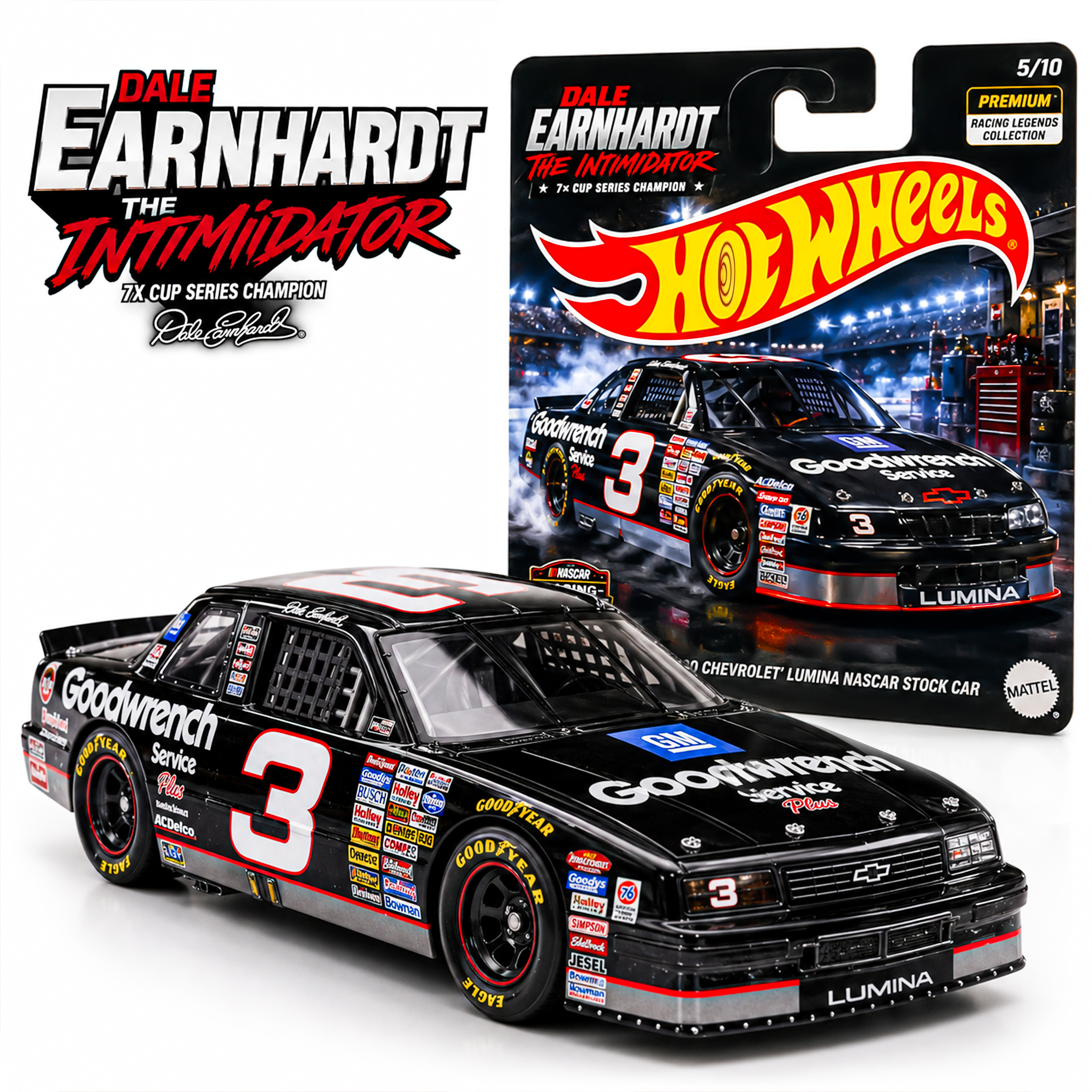 Hot Wheels Dale Earnhardt “The Intimidator” #3 NASCAR Collector Edition