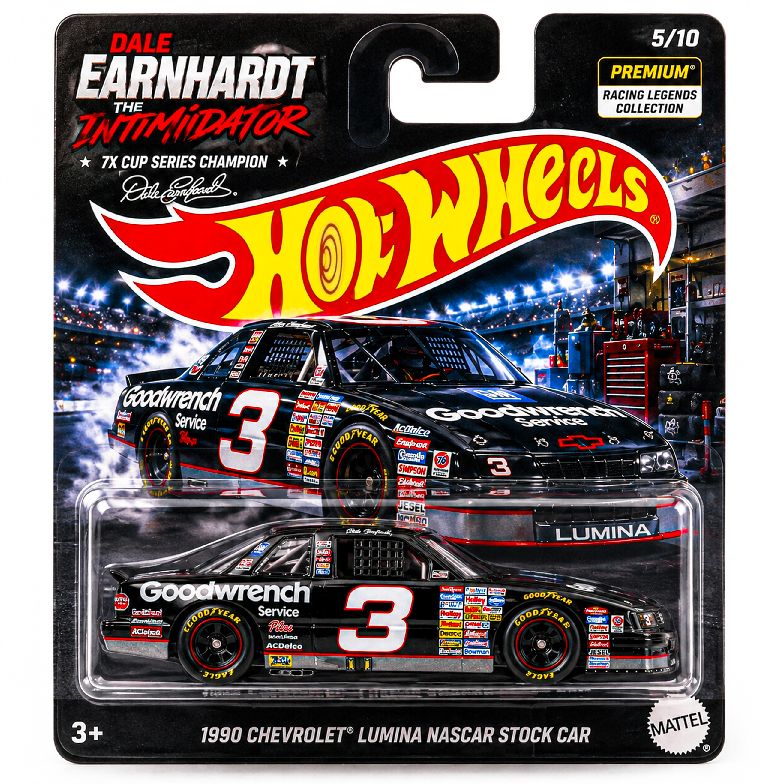 Hot Wheels Dale Earnhardt “The Intimidator” #3 NASCAR Collector Edition