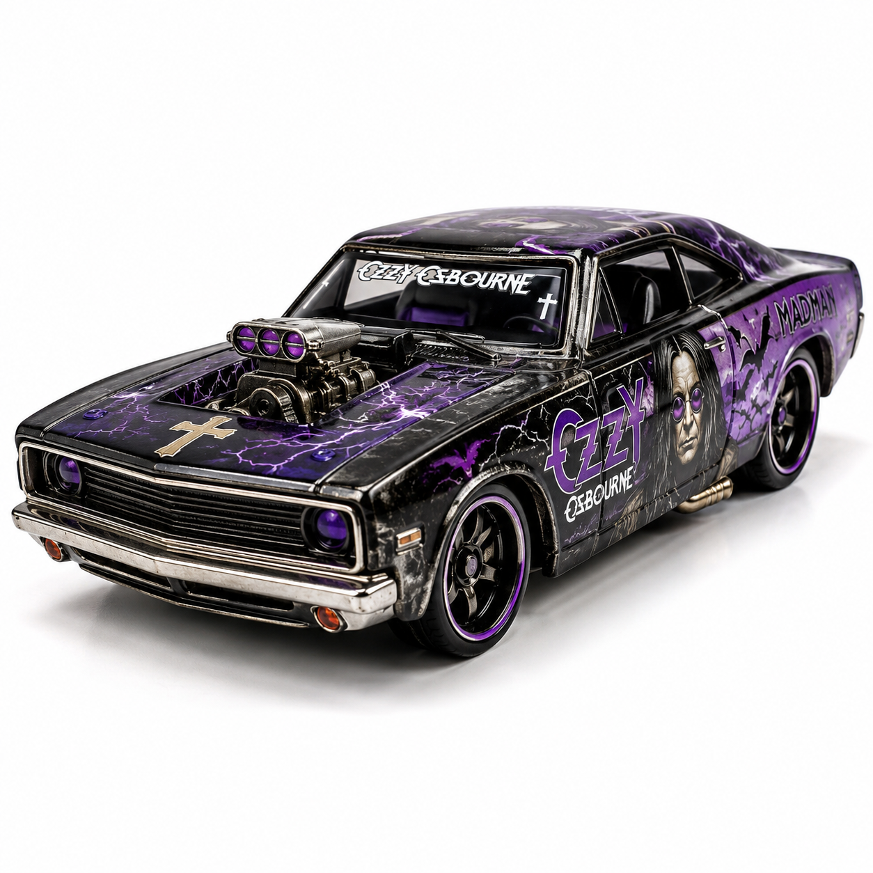 Ozzy Osbourne Anniversary Madman 1970 Dodge Charger Collector Car