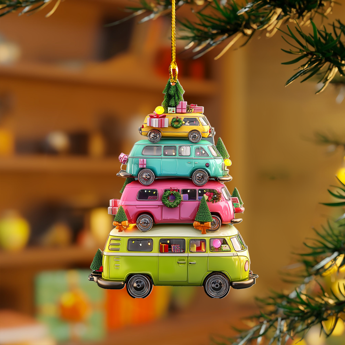 Holiday Roadtrip Ornaments