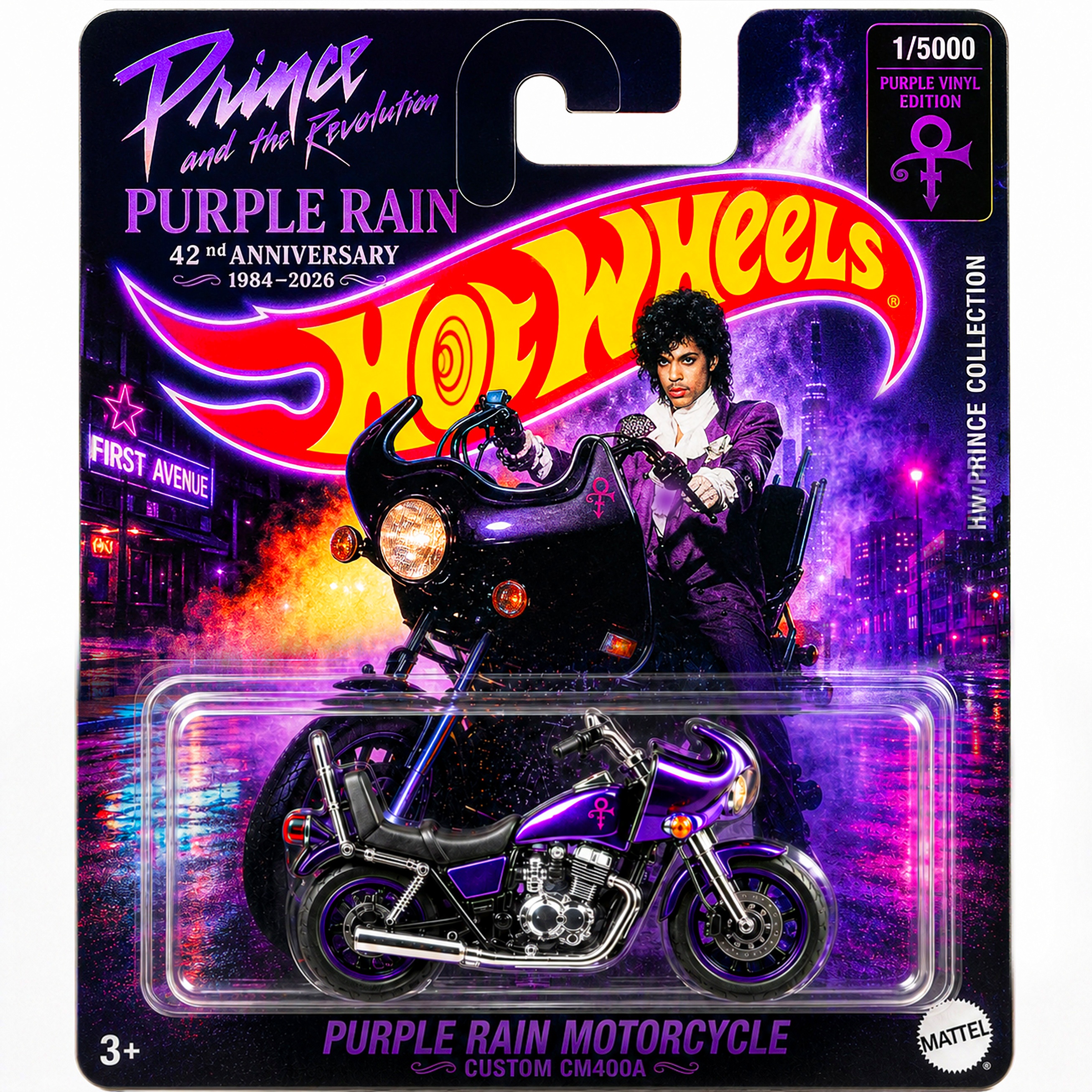 Prince Purple Rain 42nd Anniversary Motorcycle Collector Edition (1984–2026)