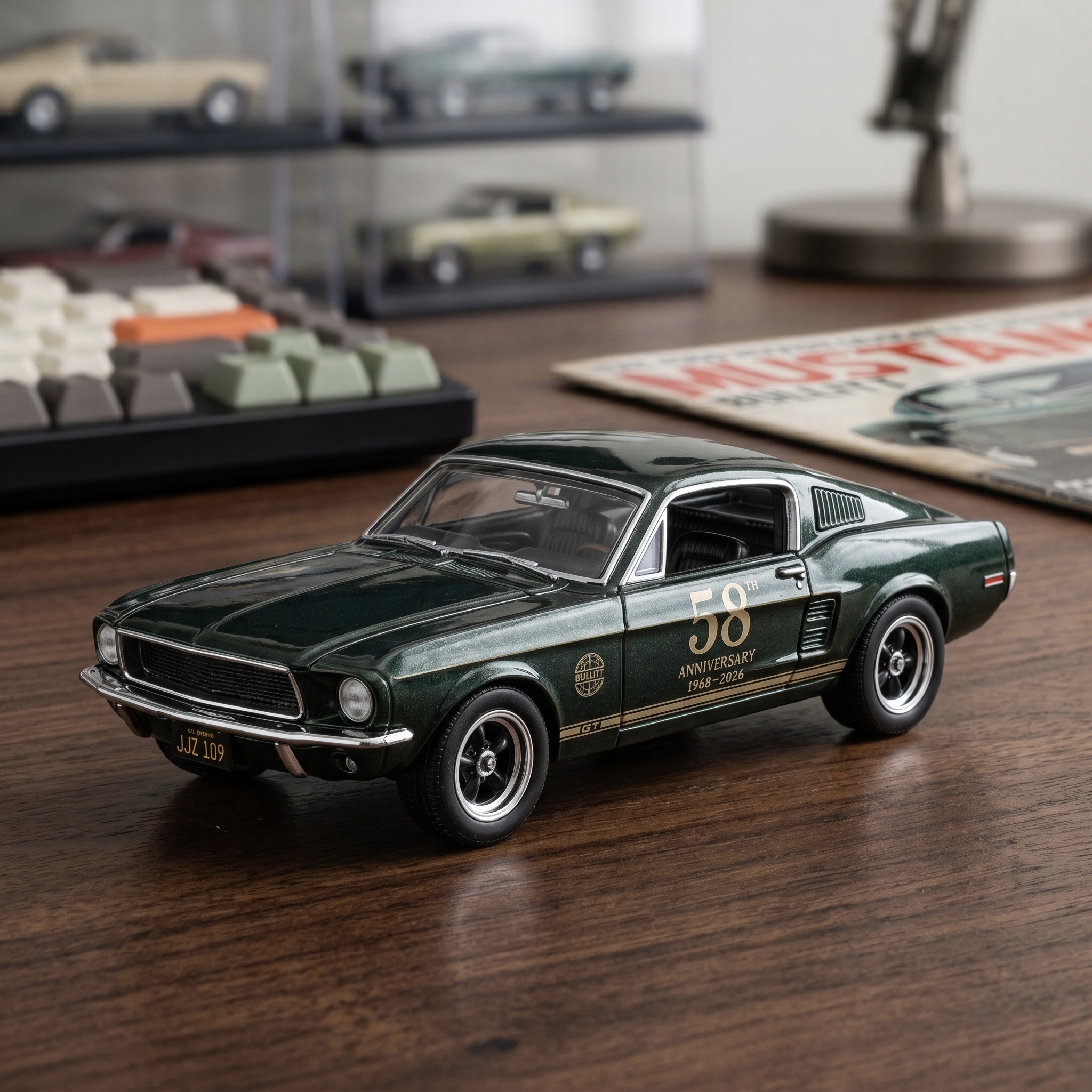 Bullitt 58th Anniversary Hot Wheels Mustang