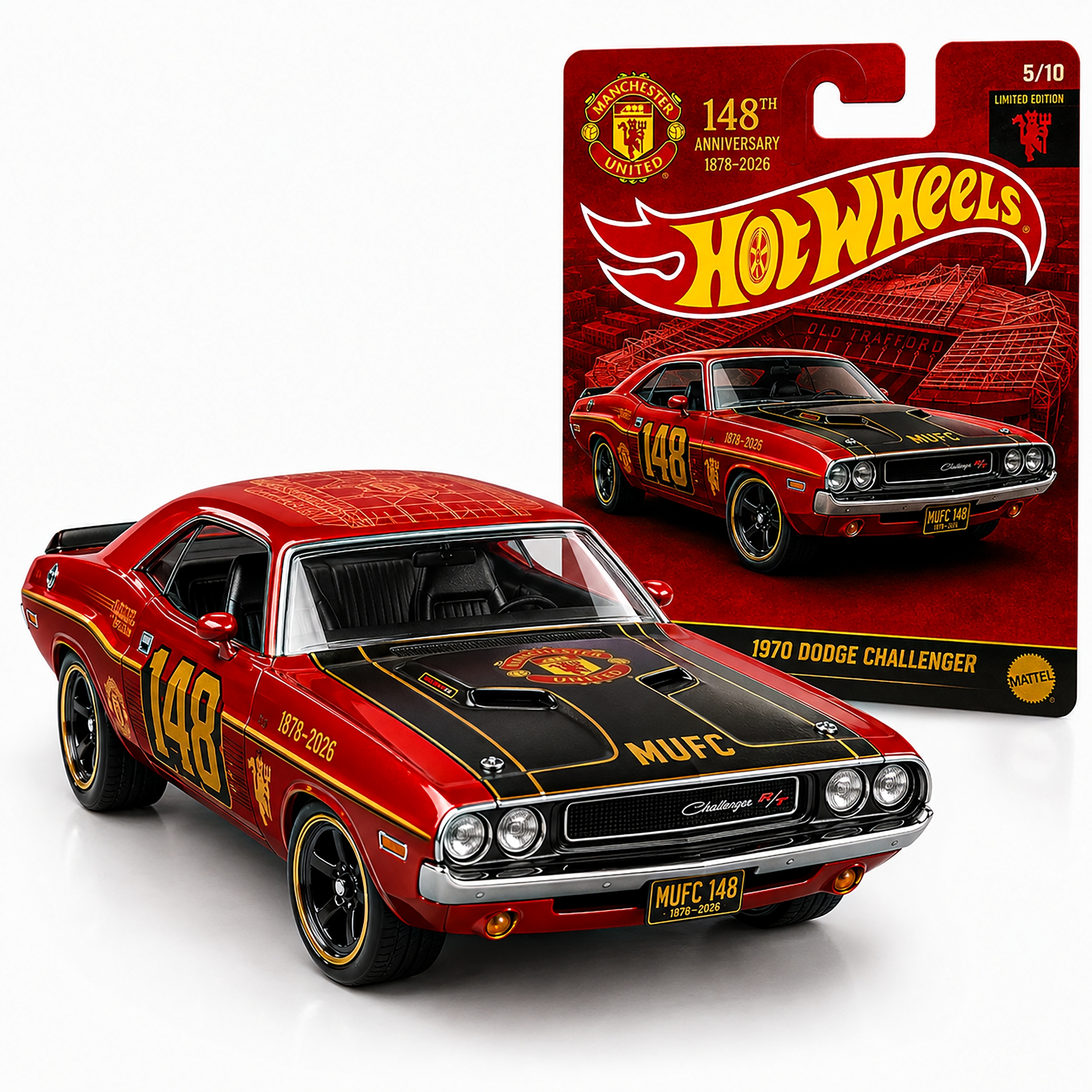 Manchester United 148th Anniversary Hot Wheels