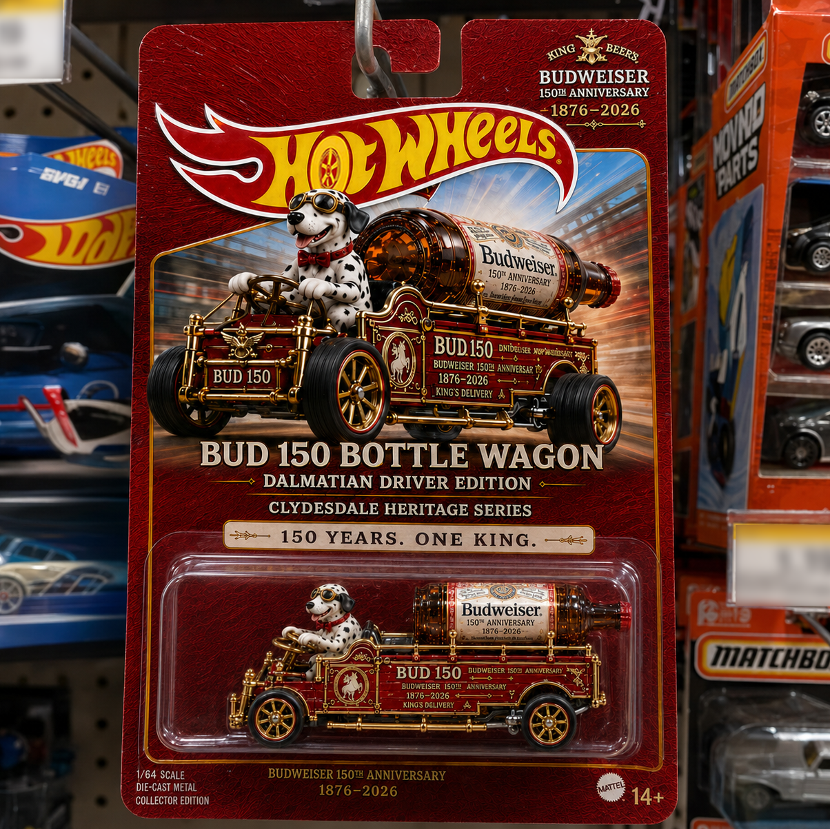 Hot Wheels King’s Delivery Budweiser Heritage Series