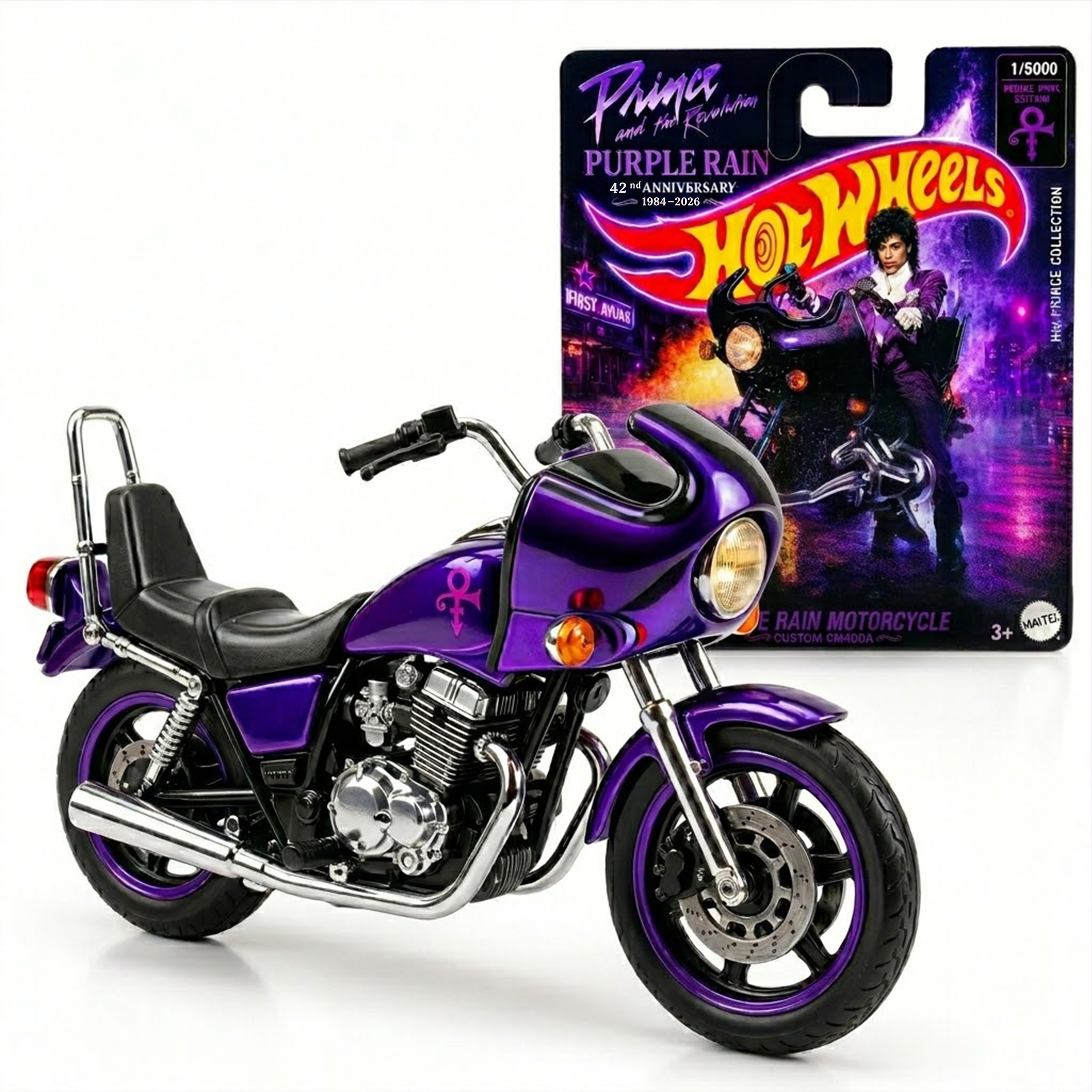 Prince Purple Rain 42nd Anniversary Motorcycle Collector Edition (1984–2026)