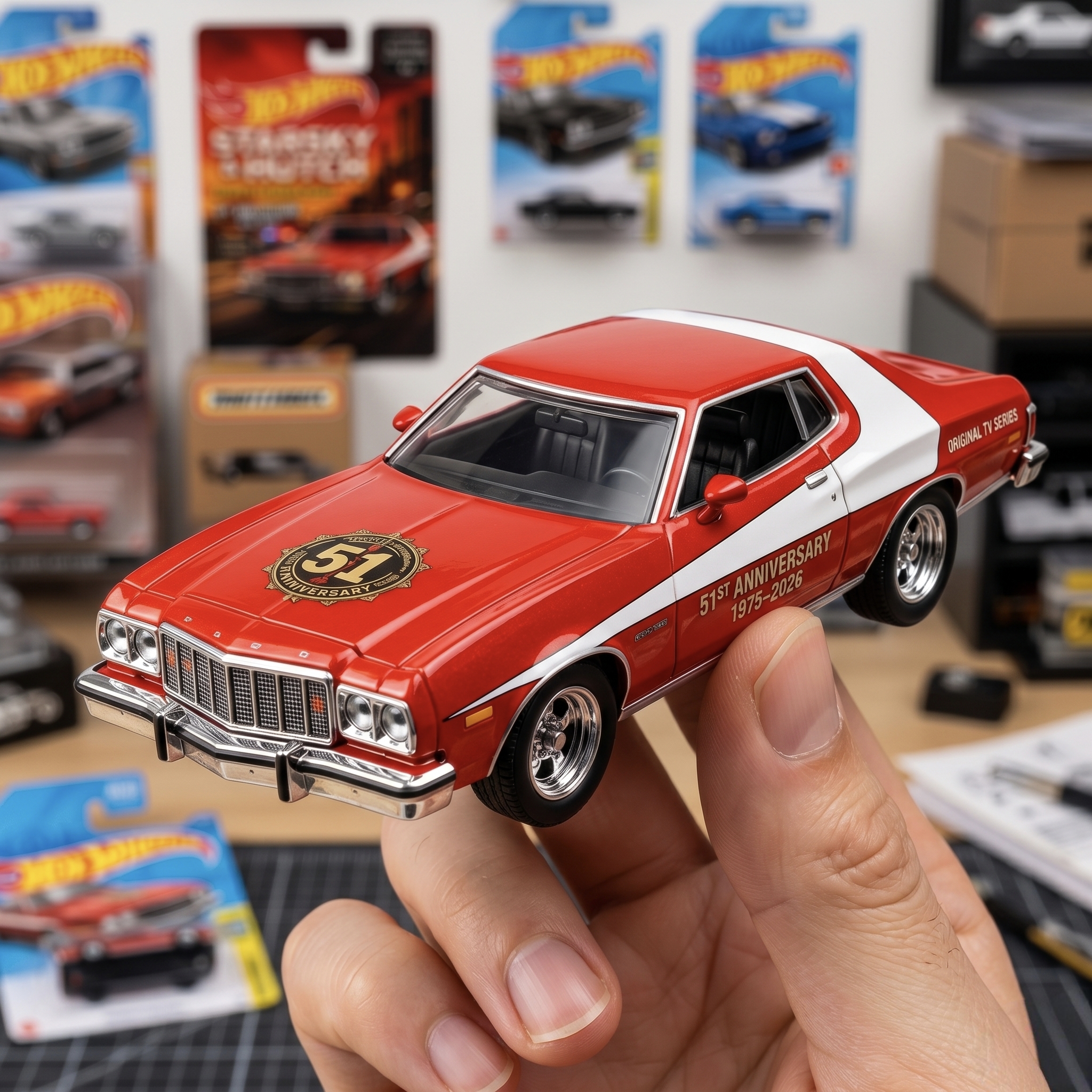 Hot Wheels Starsky & Hutch 51st Anniversary