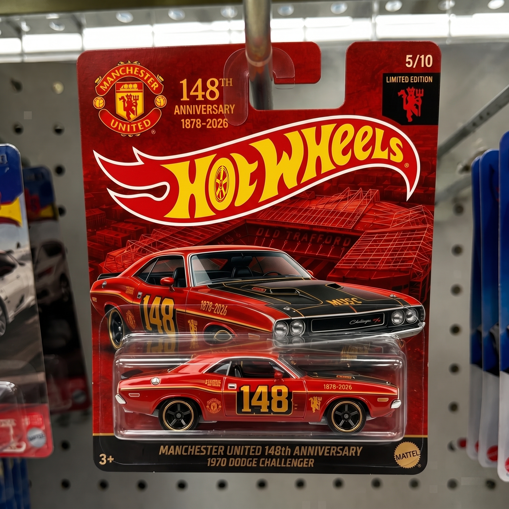 Manchester United 148th Anniversary Hot Wheels
