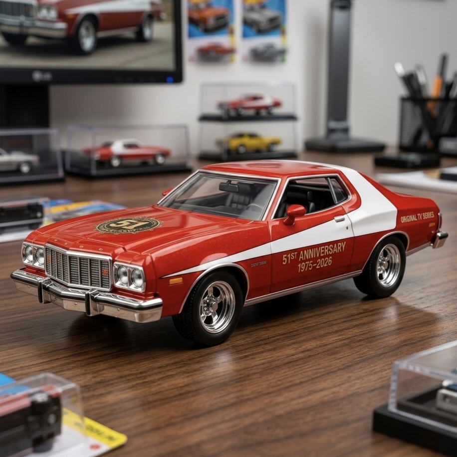 Hot Wheels Starsky & Hutch 51st Anniversary
