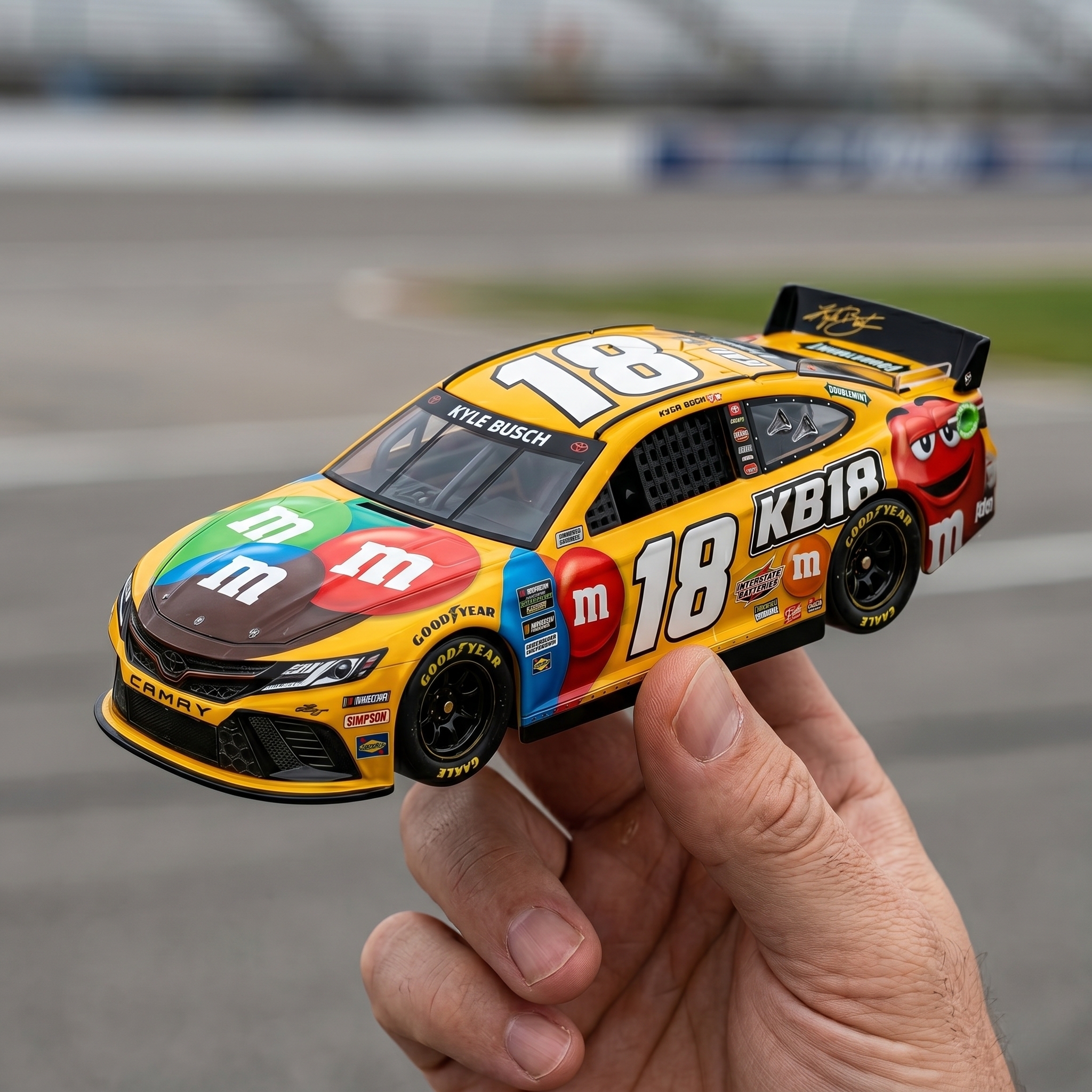 Kyle Busch Legacy Memorial Hot Wheels Collector Die-Cast Car