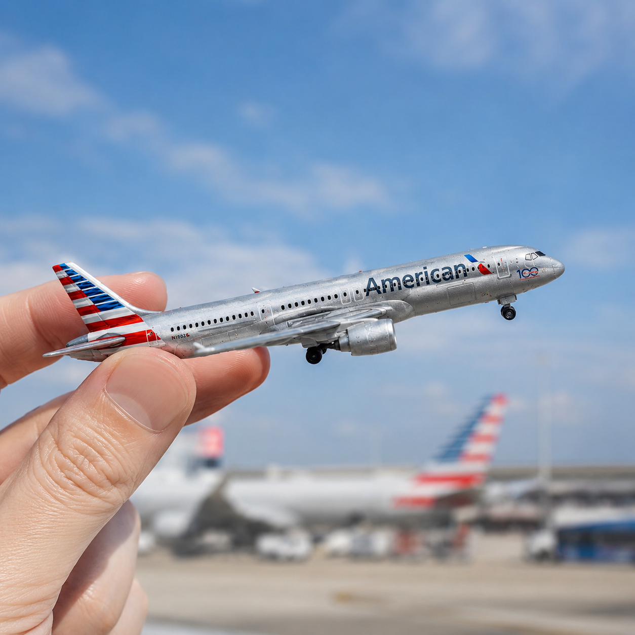 Hot Wheels American Airlines 100th Anniversary