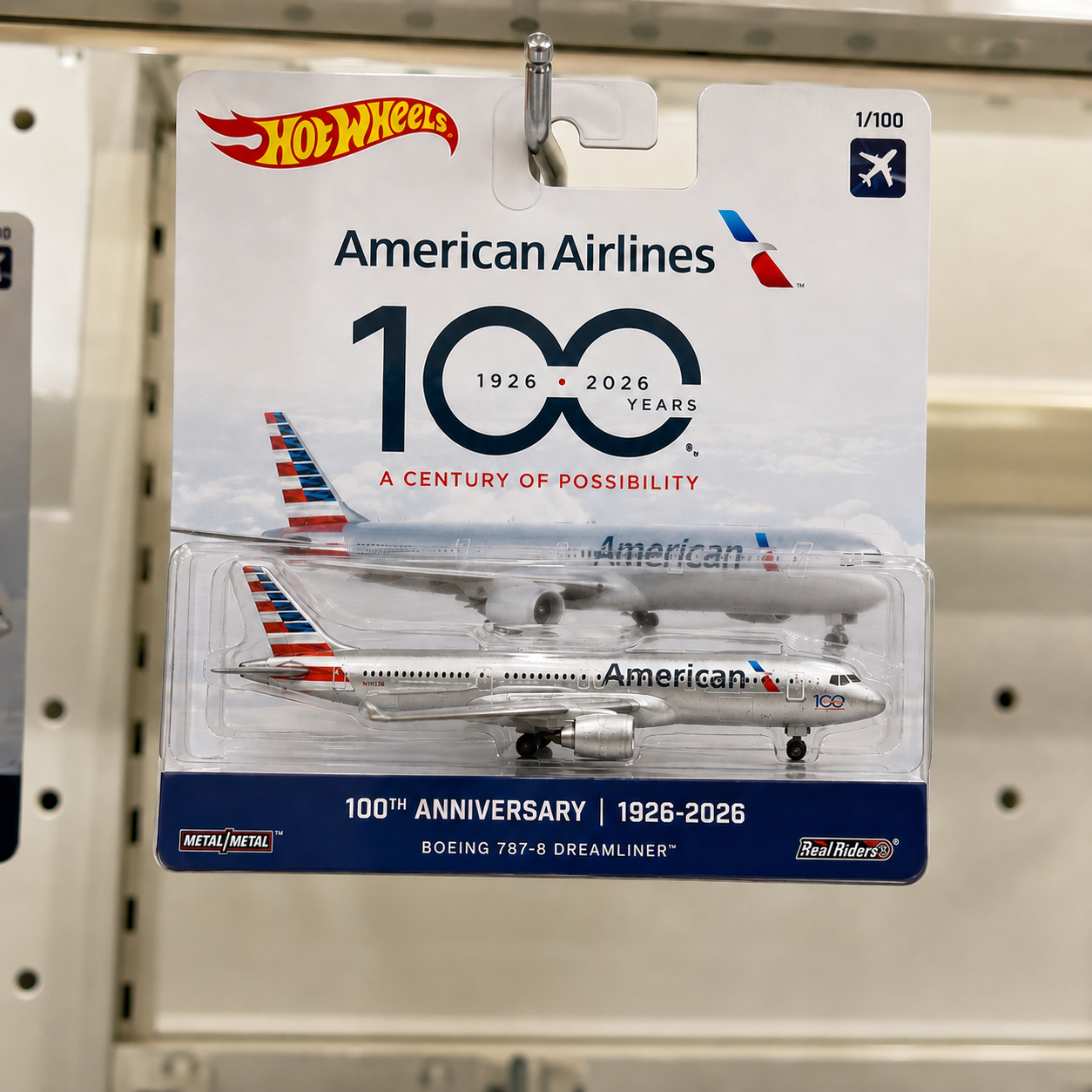 Hot Wheels American Airlines 100th Anniversary