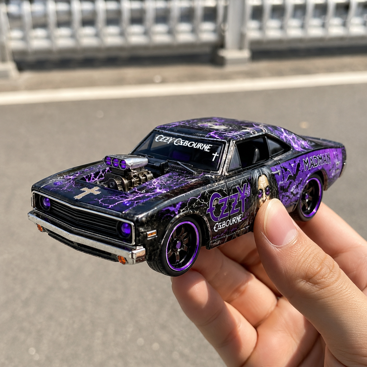 Ozzy Osbourne Anniversary Madman 1970 Dodge Charger Collector Car