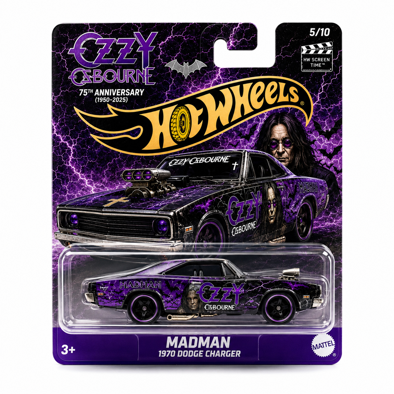 Ozzy Osbourne Anniversary Madman 1970 Dodge Charger Collector Car