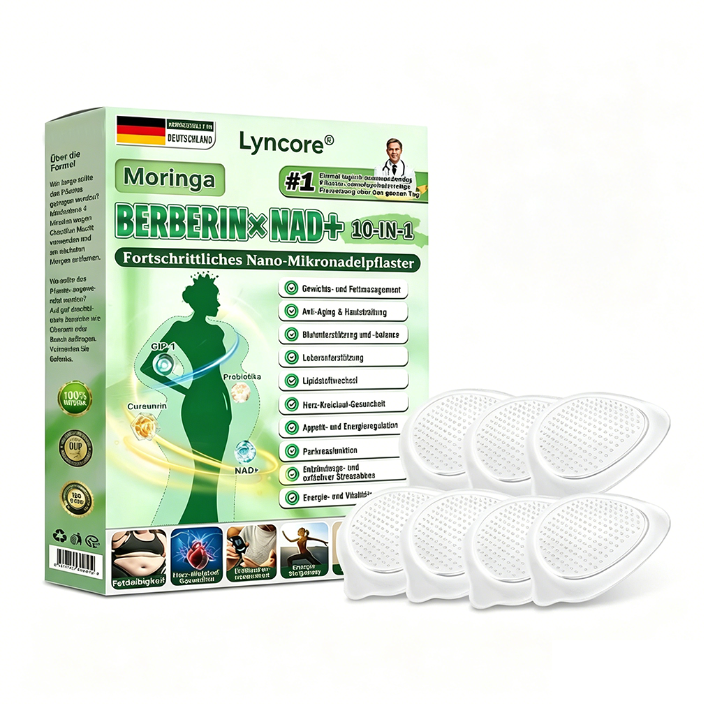CE-zertifiziert & GMP-zertifiziert | 🧑‍⚕️🩺 Solaroza® Moringa & Berberin 10-IN-1 Fortschrittliches Nano-Mikronadelpflaster | Wissenschaftlich belegt | 10-in-1 Formel | Ergebnisse in 5 Tagen ☀️