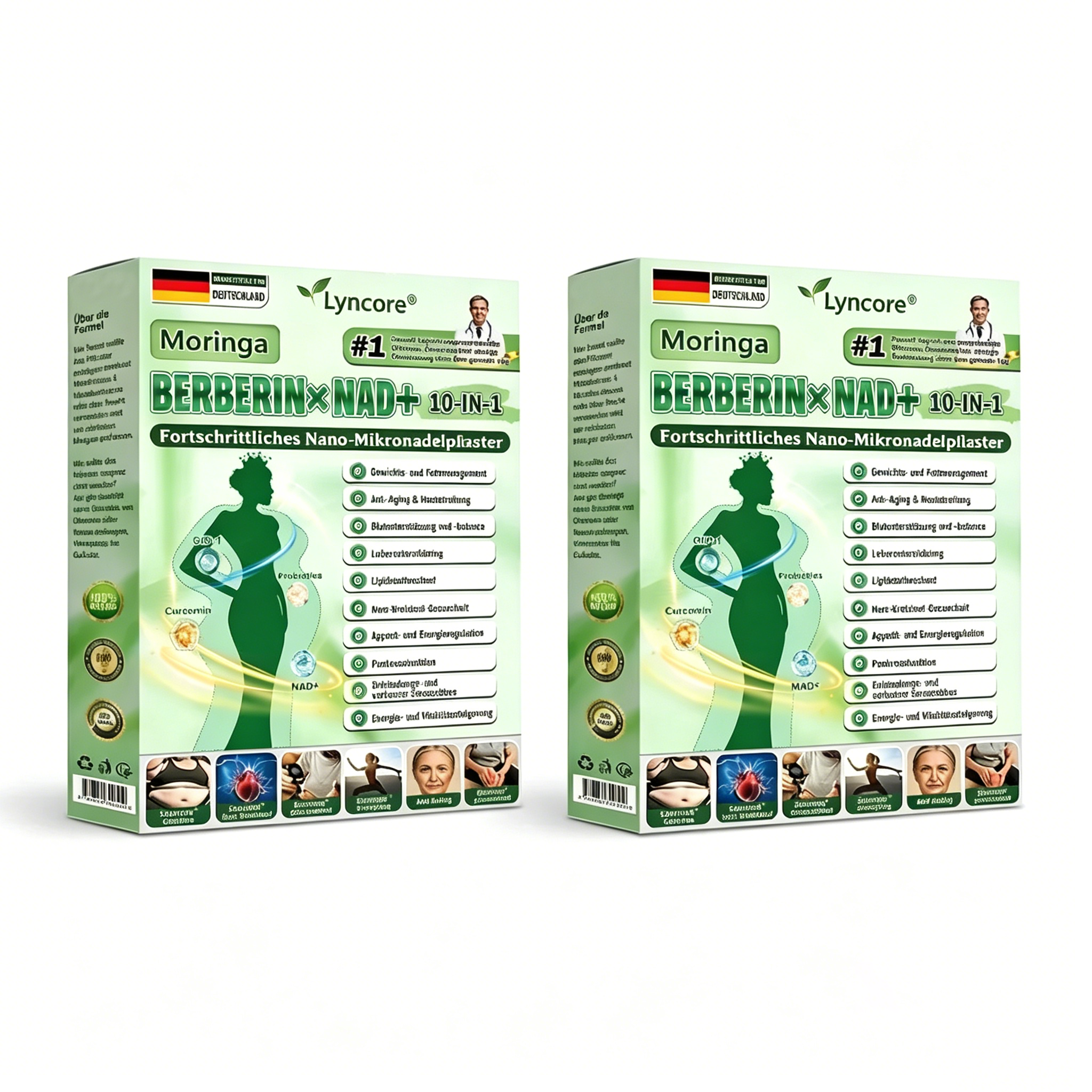 CE-zertifiziert & GMP-zertifiziert | 🧑‍⚕️🩺 Solaroza® Moringa & Berberin 10-IN-1 Fortschrittliches Nano-Mikronadelpflaster | Wissenschaftlich belegt | 10-in-1 Formel | Ergebnisse in 5 Tagen ☀️