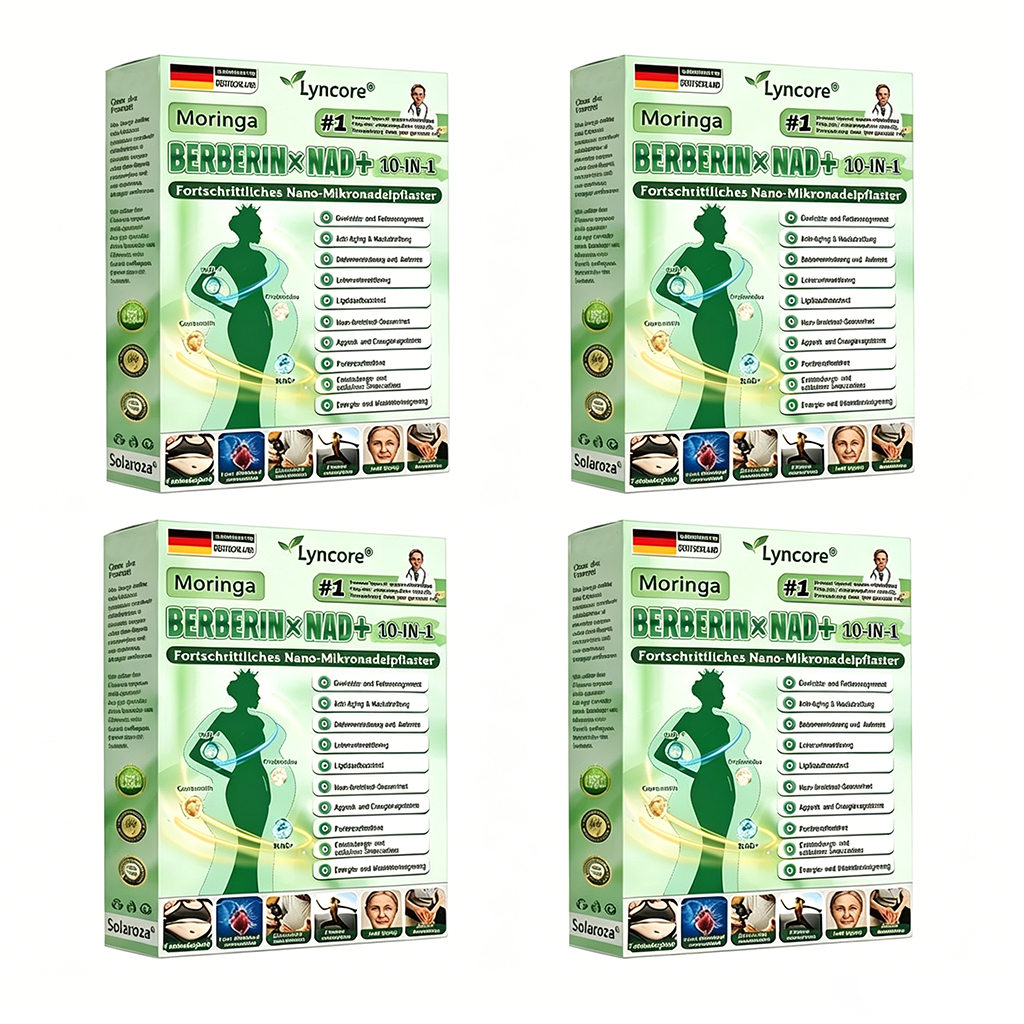 CE-zertifiziert & GMP-zertifiziert | 🧑‍⚕️🩺 Solaroza® Moringa & Berberin 10-IN-1 Fortschrittliches Nano-Mikronadelpflaster | Wissenschaftlich belegt | 10-in-1 Formel | Ergebnisse in 5 Tagen ☀️