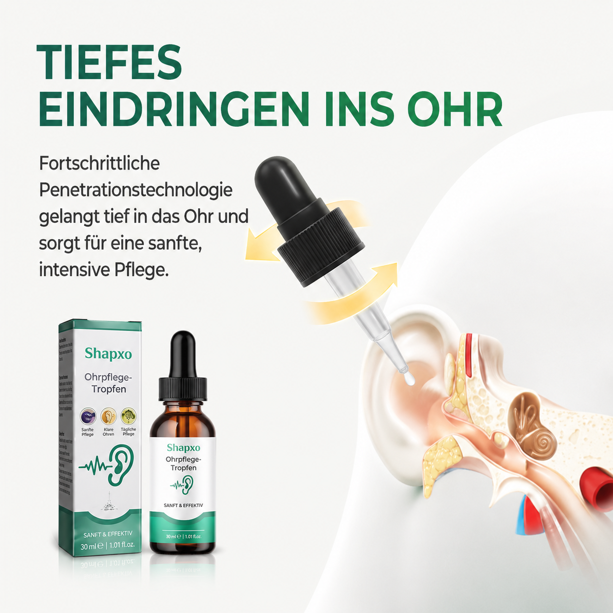 Tinnitus-Ohrentropfen für klare Ohren und ultimativen Komfort – Erleben Sie sofortige Linderung bei Tinnitus und Ohrbeschwerden 🎶
