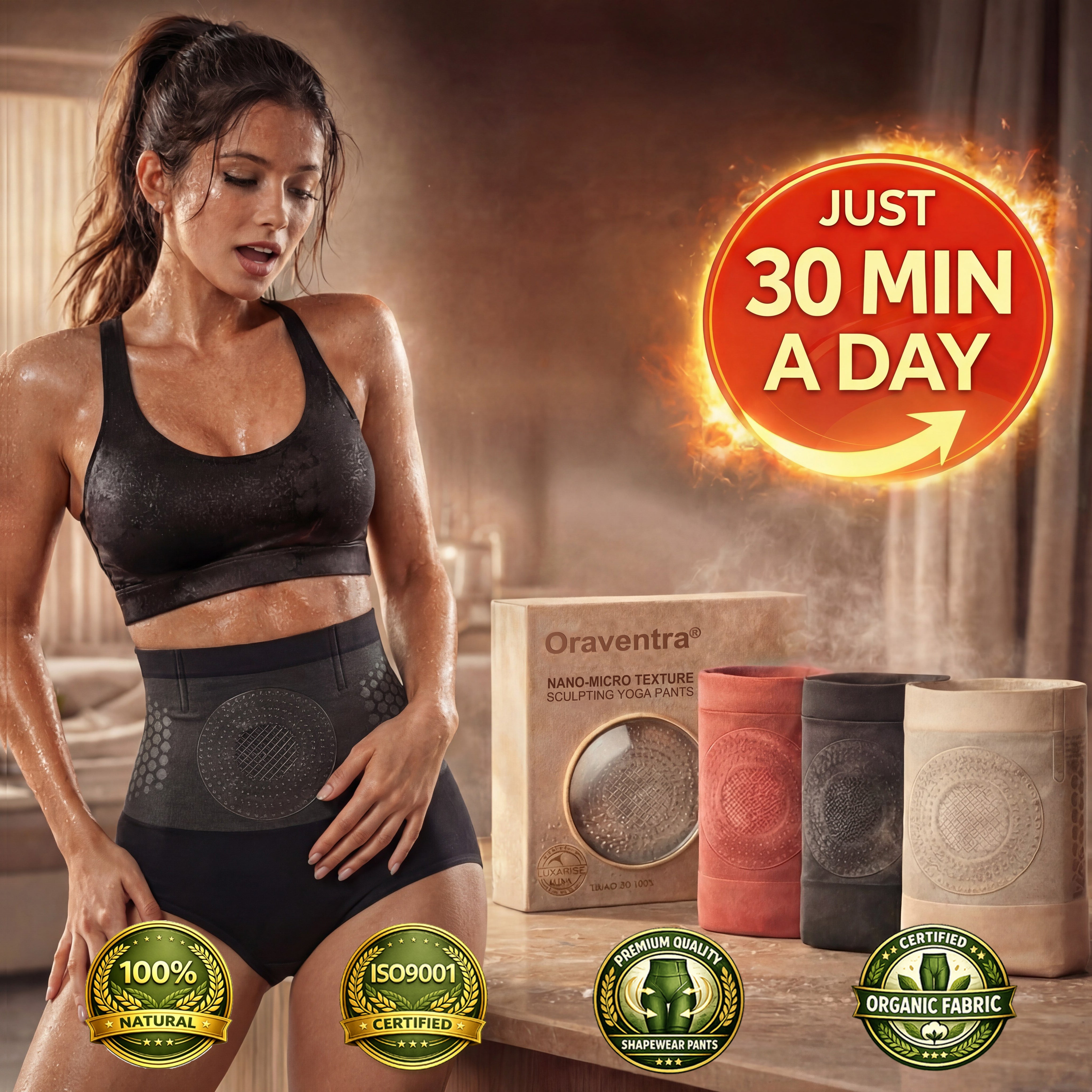 🎖𝐎𝐟𝐟𝐢𝐜𝐢𝐚𝐥 𝐁𝐫𝐚𝐧𝐝 𝐒𝐭𝐨𝐫𝐞 |  🐉✨2026 | Moringa & Berberine 4-In-1 Toning & Shaping Shorts (Targets Belly, Hips & Thighs for a Slimmer Look)