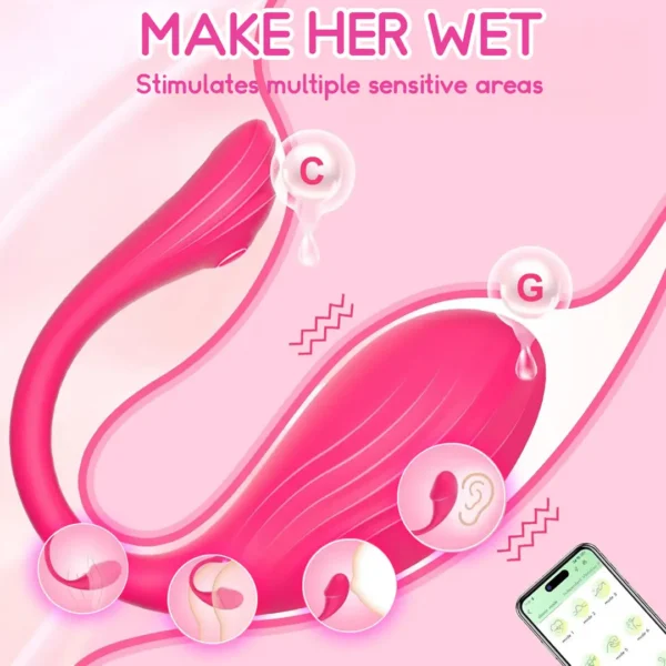 💥 2026 Limited 50% ️OFF 💦 Flamingo Suptruck X15 Wireless Massager 📱 Global Control & 15 Modes