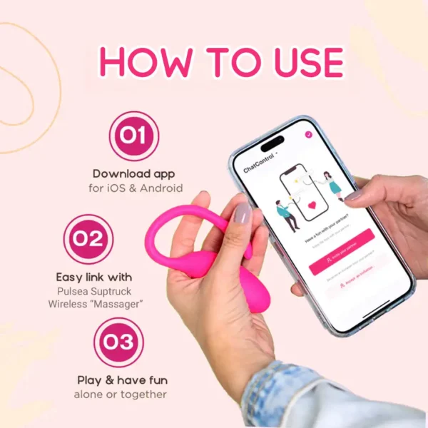 💥 2026 Limited 50% ️OFF 💦 Flamingo Suptruck X15 Wireless Massager 📱 Global Control & 15 Modes