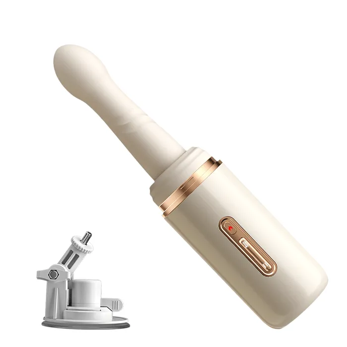 Hands-Free 7 Thrusting 7 Vibrating Dildo with Suction Handle