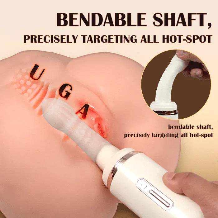 Hands-Free 7 Thrusting 7 Vibrating Dildo with Suction Handle