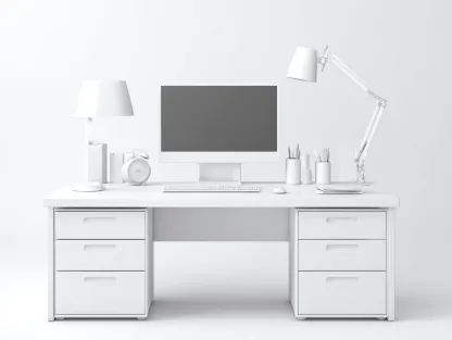 Mesas de oficina con cajones 160x70x75 cm - blanco - diseño moderno de escritorio-Sofagoyard