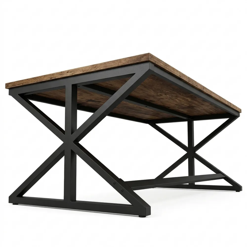 Moderner Industrieller Computertisch für Homeoffice-Ralnhaus