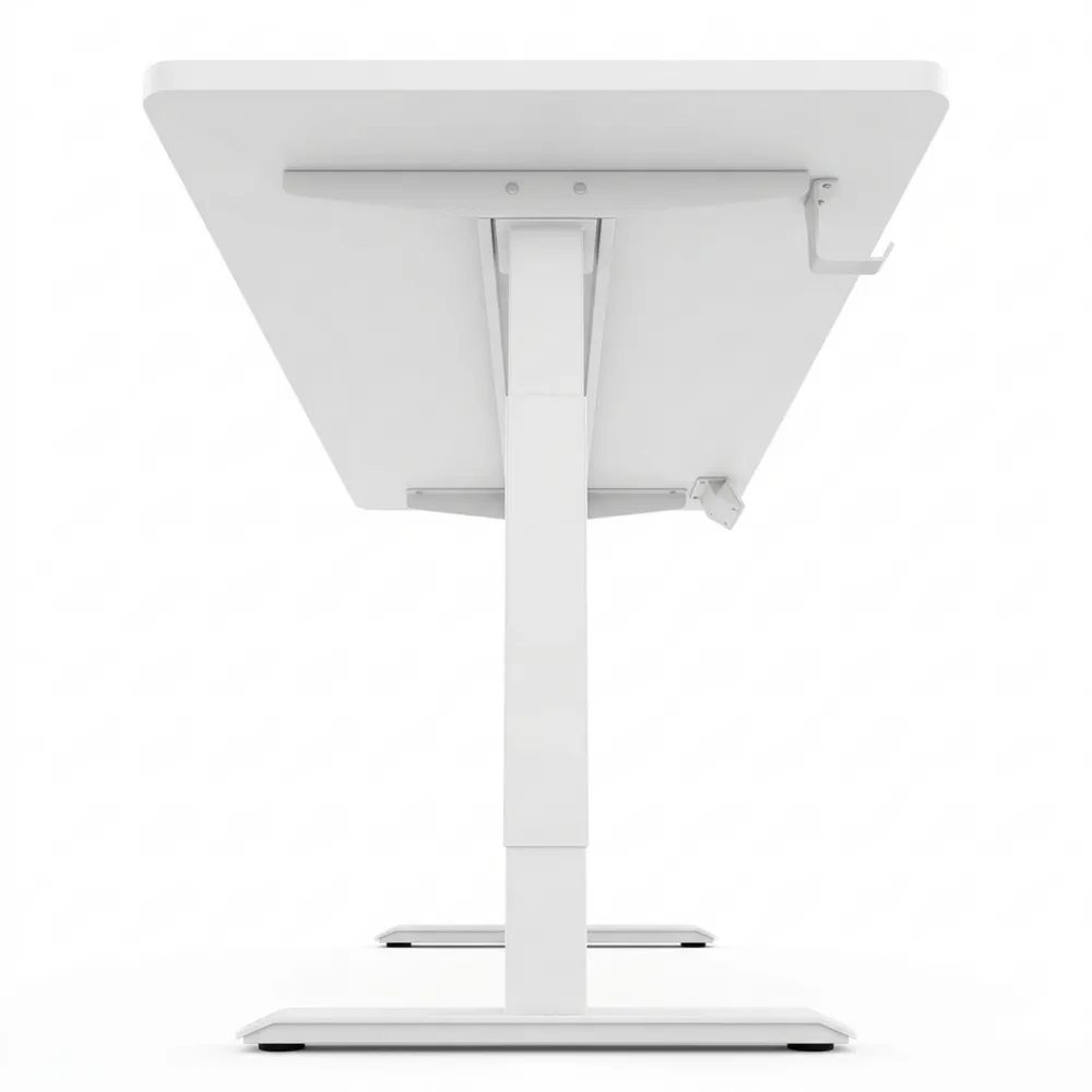 Elektrischer höhenverstellbarer Schreibtisch mit Memory-Funktion und Kabelmanagement, stufenlose Anpassung 72-120cm-Ralnhaus