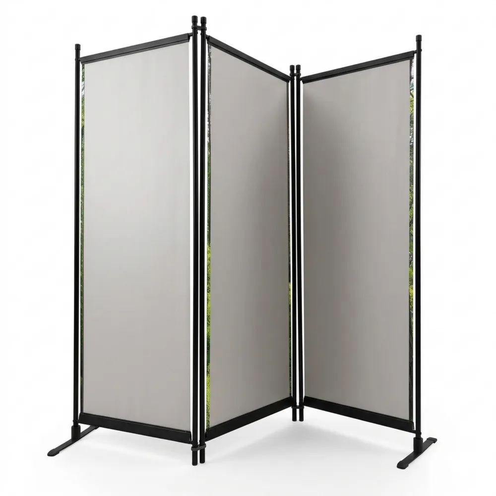 Balkon Sichtschutz Trennwand mit Waldmotiv-Ralnhaus