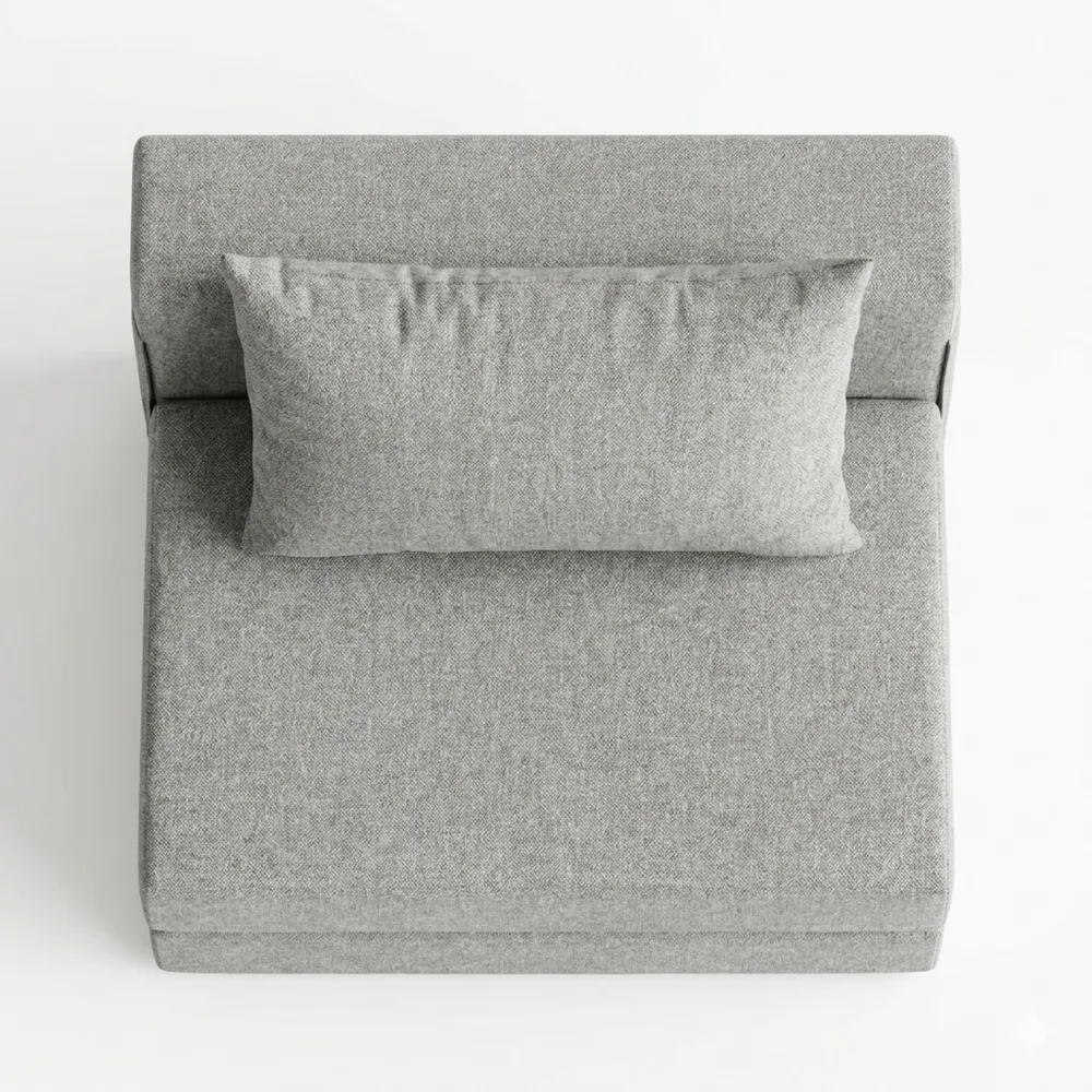 Multifunktionaler Schlafsessel Klappsofa mit Kissen und Taschen-Chellynest