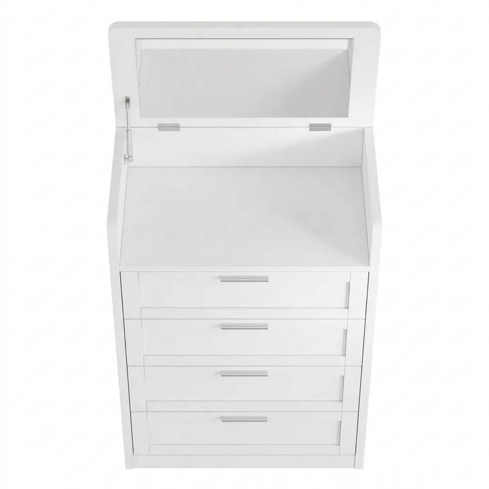 Multifunktionale Kommode mit Spiegel und Stauraum-Chellynest