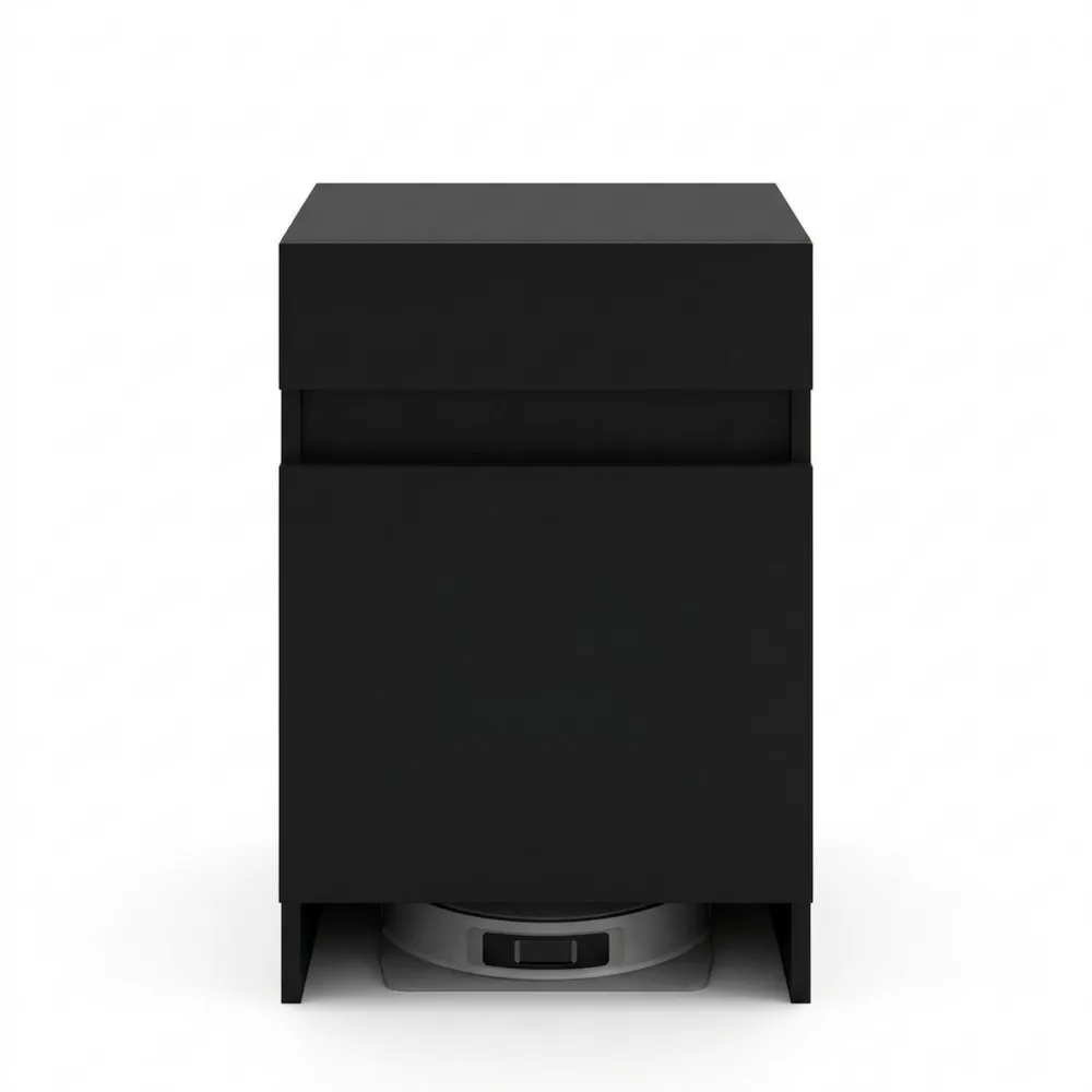 Versteckter Staubsauger-Schrank mit Sicherheitsdesign und Stauraum