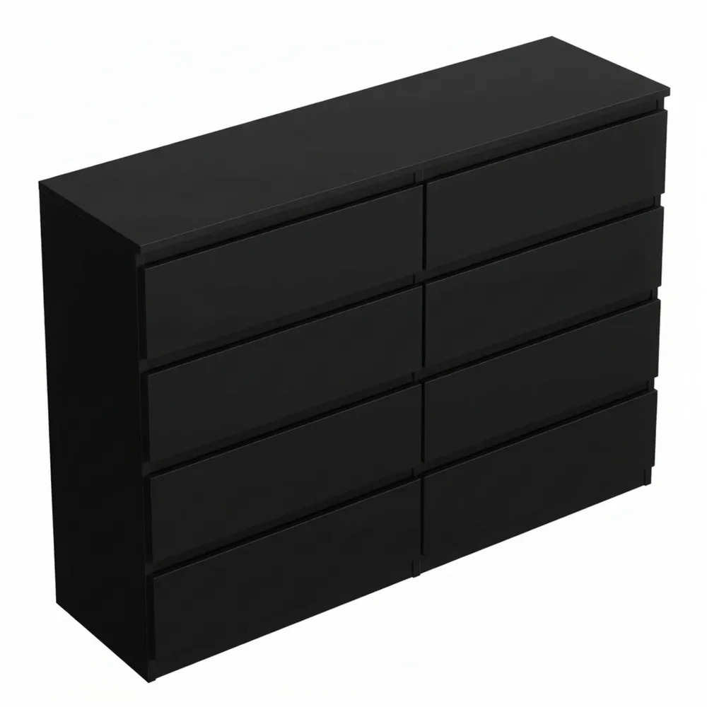 Moderner Schubladenschrank mit 8 Fächern für verschiedene Räume