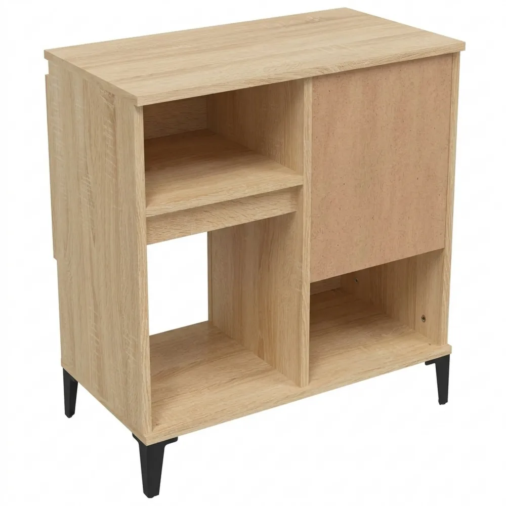 Moderne Kommode mit Türen und Fächern, Wohnzimmerschrank