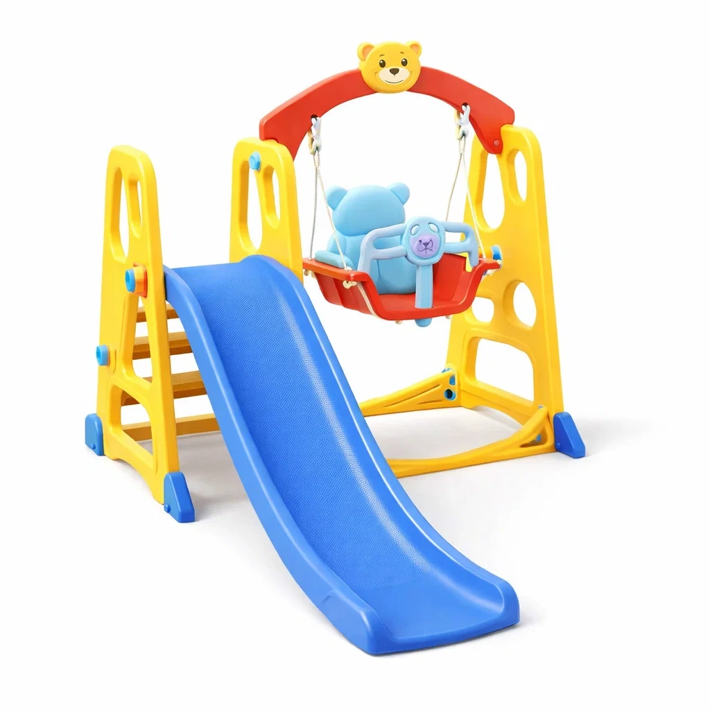 Kinderspielgerät kunststoff blau rot gelb-furniscapeplus