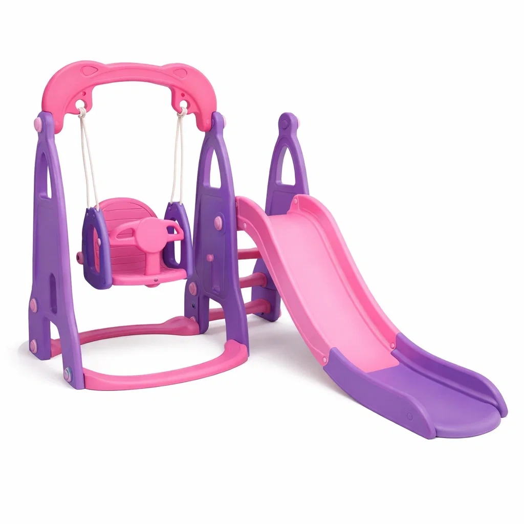 Kinderspielgerät kunststoff rosa violett-furniscapeplus