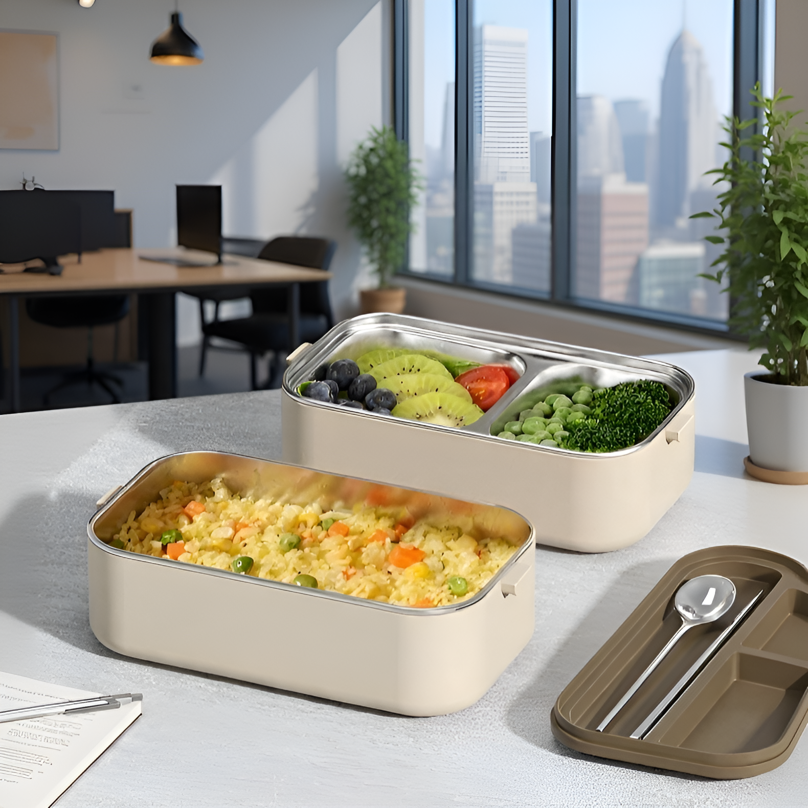 Gyerekeknek és felnőtteknek ideális ebéddoboz