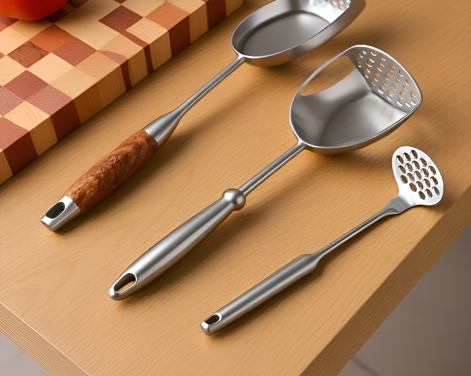 Praktikus konyhai burgonyatörő