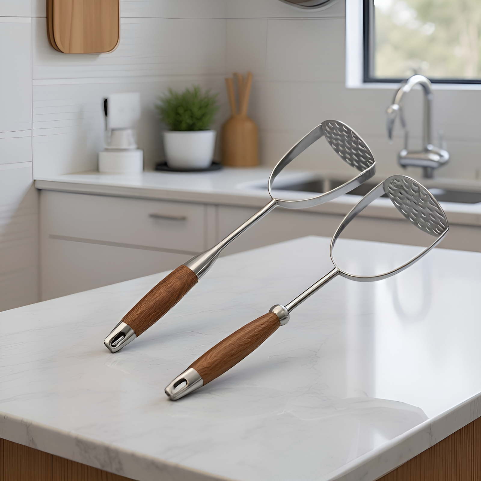 Krumpli pürésítő rozsdamentes acélból