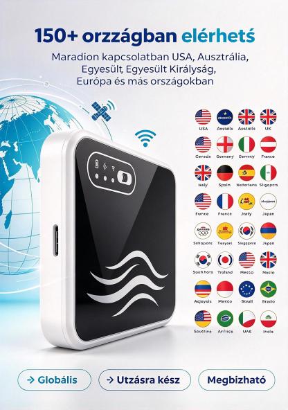 Műholdas 5G Zseb-Router a korlátlan ingyenes internetért!