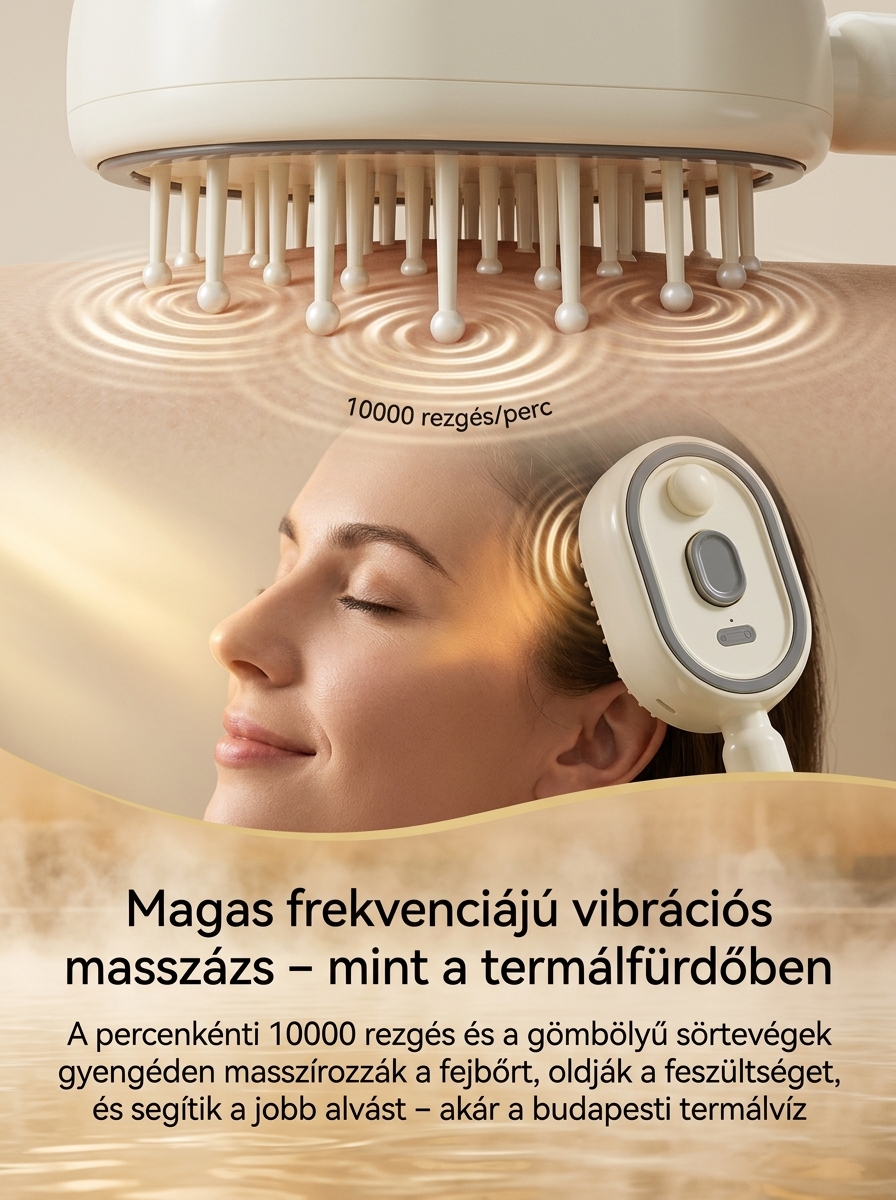 Hivatalos akció! Olajos hajápoló fésű regenerálja a hajat és visszaadja a ragyogást!