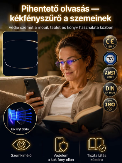 Okosszemüveg automatikus élességállítással és kristálytiszta látással!