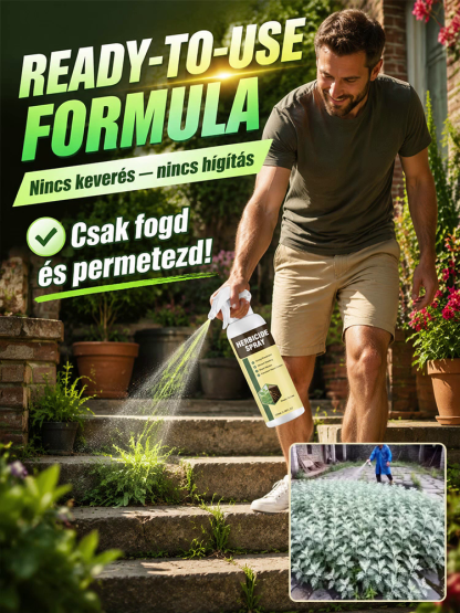 [Bio gyomirtó spray 2 db csak 14 990 Ft] Pusztítsa el a gyomot gyökerestől! Környezetbarát gyomirtó térkőre és kertbe.