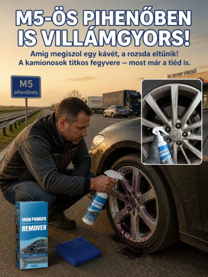 🛠️ Csiszolás nélkül tünteti el a rozsdát! Ipari rozsdaeltávolító spray 