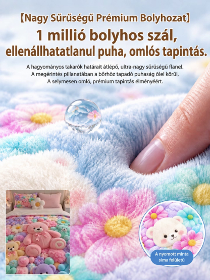 A puha takaró, ami egész télen melegen tart